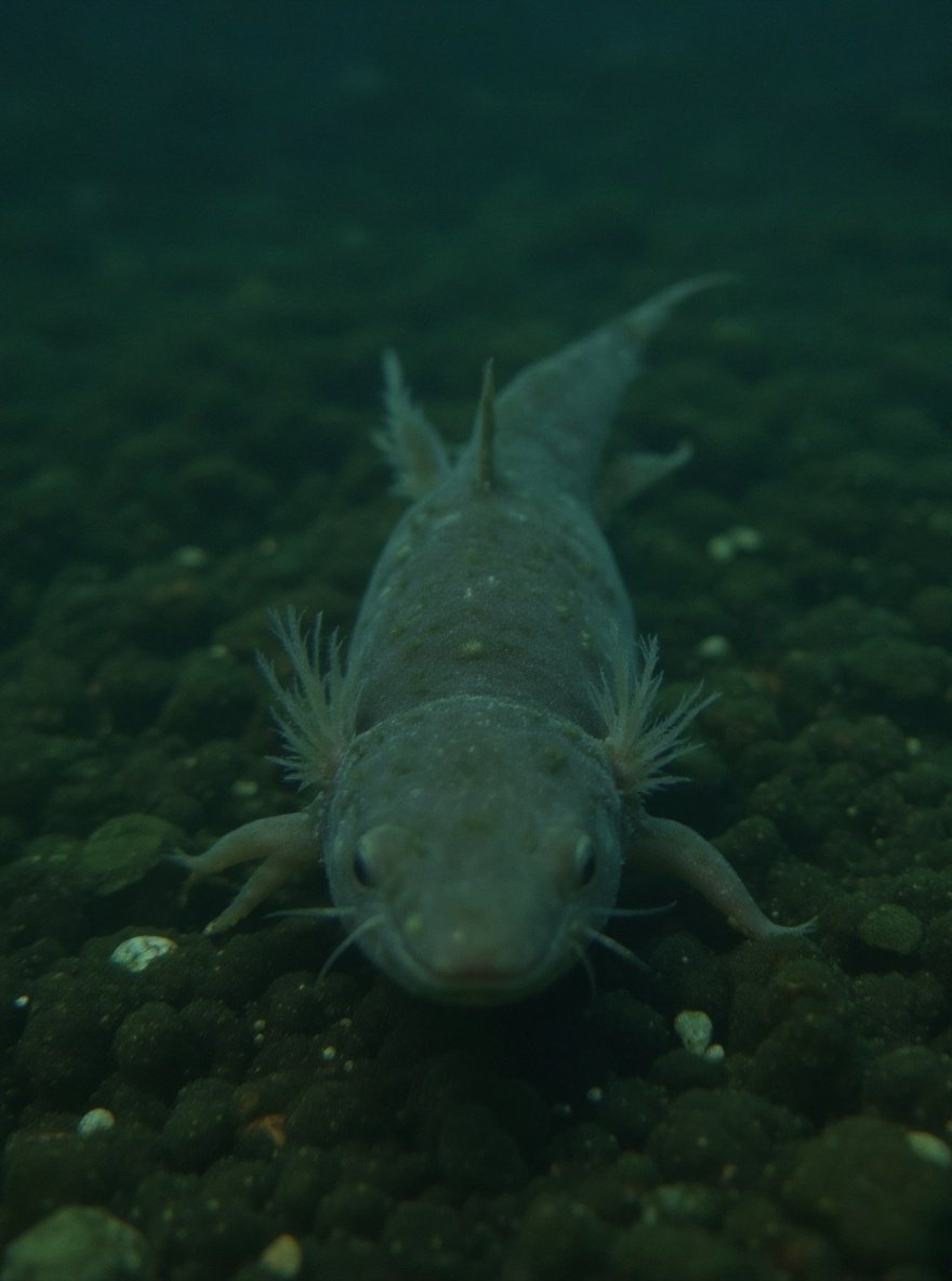 axolotl — habitat