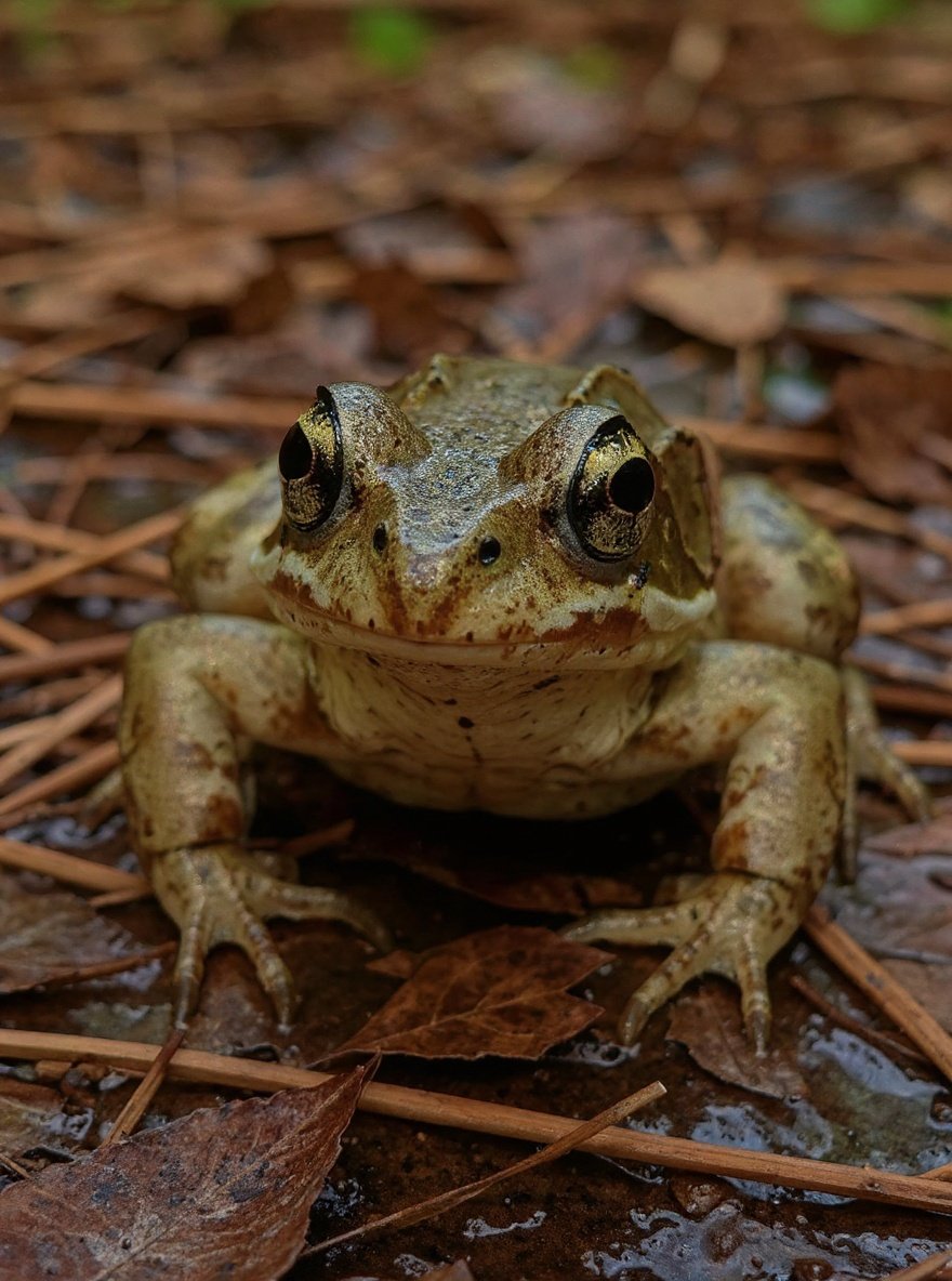 woodfrog — detail